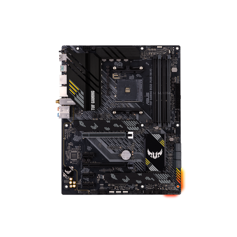 ASUS TUF GAMING B550-PLUS (WI-FI) AMD Socket B550 AM4 ATX Desktop Motherboard A
