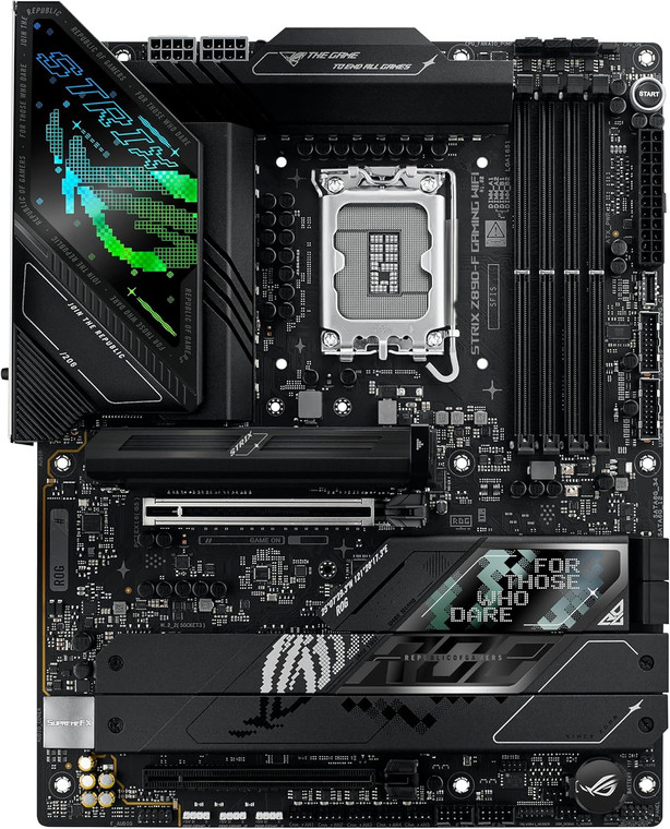 ASUS ROG Strix Z890-F Gaming WiFi LGA 1851 ATX DDR5 Desktop Motherboard