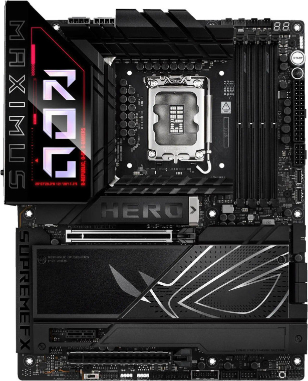 ASUS ROG MAXIMUS Z890 HERO Intel LGA 1851 ATX DDR5 Desktop Motherboard