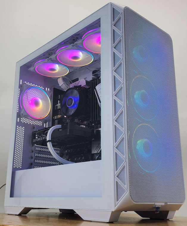 Gaming PC Ryzen 7 5700X 16GB RAM 512GB SSD RTX 4060 8GB Windows 11 Computer