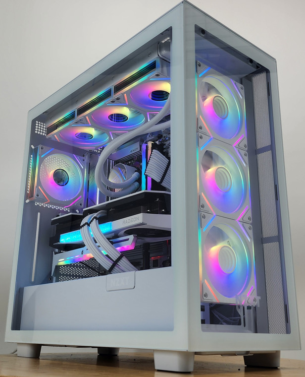 Gaming PC Ryzen 7 7800X3D 32GB RAM 2TB SSD RX 9070 XT 16GB Windows 11 Computer