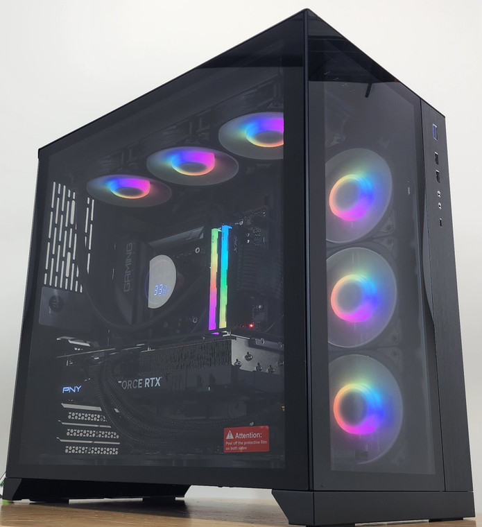 Gaming PC Ryzen 7 7800X3D 32GB RAM 2TB SSD RTX 4070 Ti SUPER 16GB Win11 Computer