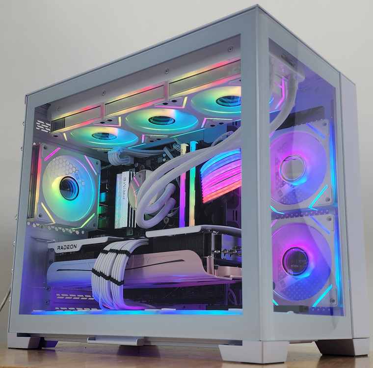 Gaming PC Ryzen 7 7800X3D 32GB RAM 2TB SSD RX 9070 XT 16GB Windows 11 Computer
