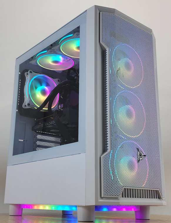 Gaming PC i5-10400F 16GB RAM 500GB SSD + 2TB HDD RX 6500 XT 4GB Win11 Computer