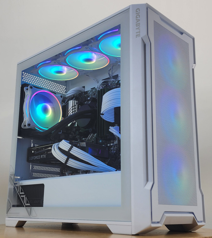 Gaming PC Ryzen 7 5700X 16GB RAM 240GB SSD + 500GB HDD RTX 3060 Ti 8GB Win11 PC