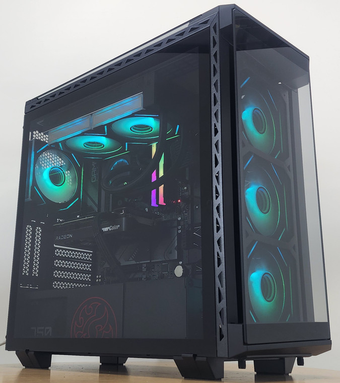 Gaming PC Ryzen 5 7600X3D 32GB RAM 1TB SSD 9060 XT 16GB Windows 11 Computer