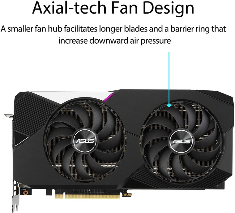 ASUS GeForce RTX 3070 8GB GDDR6 DUAL-RTX3070-8G Video Graphics Card GPU