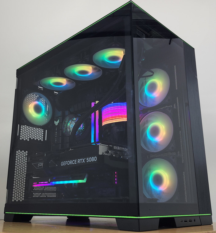 Gaming PC Ryzen 9 9950X3D 32GB RAM 2TB SSD RTX 5080 16GB Windows 11 Computer