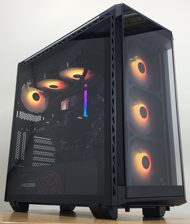 Gaming PC i3-14100F 16GB RAM 500GB SSD RTX 4060 8GB Windows 11 Computer