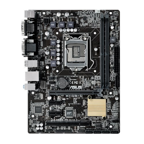 ASUS H110M-C/CSM Intel LGA H110 1151 ATX Desktop Motherboard A