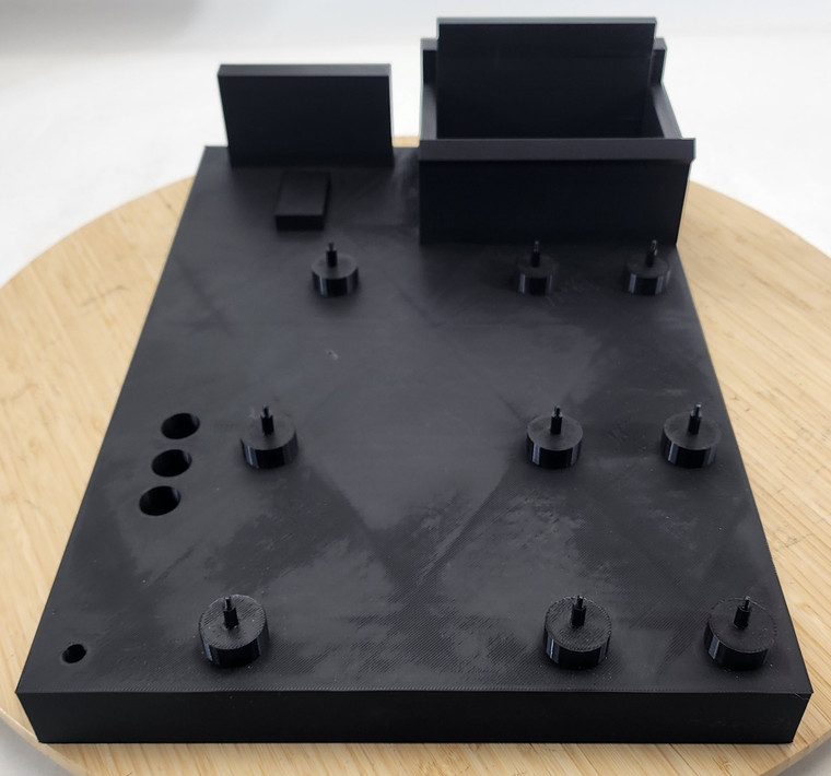 3D Printed PC Test Bench Black (ATX, mATX, ITX)