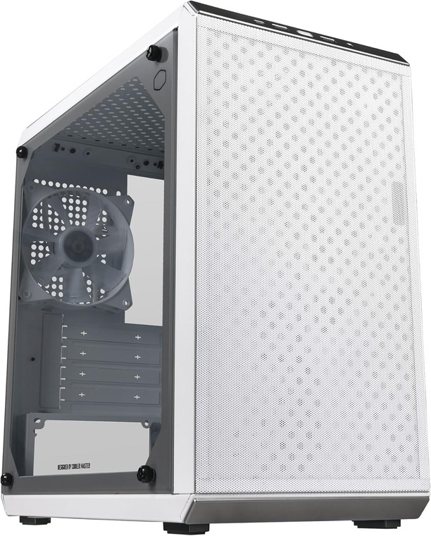 Cooler Master Q300L V2 White Micro-ATX Tower Computer Case