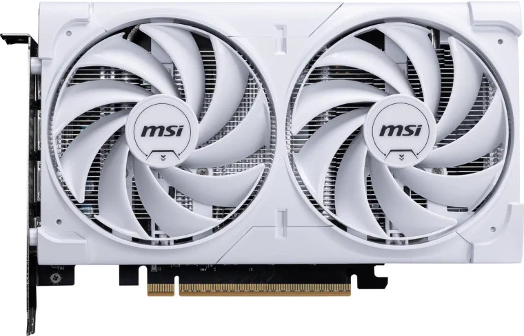 MSI GeForce RTX 5060 8G Ventus 2X OC White GDDR7 Video Graphics Card