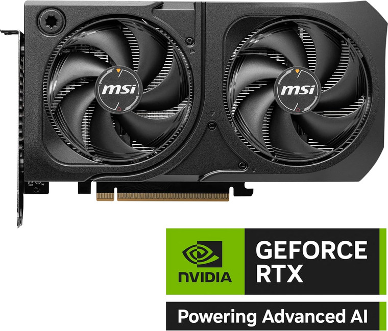 MSI Gaming RTX 5060 Ti 16G Shadow 2X OC GDDR7 Video Graphics Card