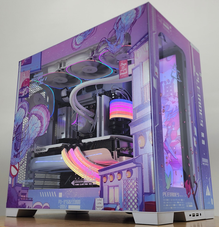 Gaming PC Ryzen 7 7800X3D 32GB RAM 2TB SSD RX 9070 XT 16GB Windows 11 Computer