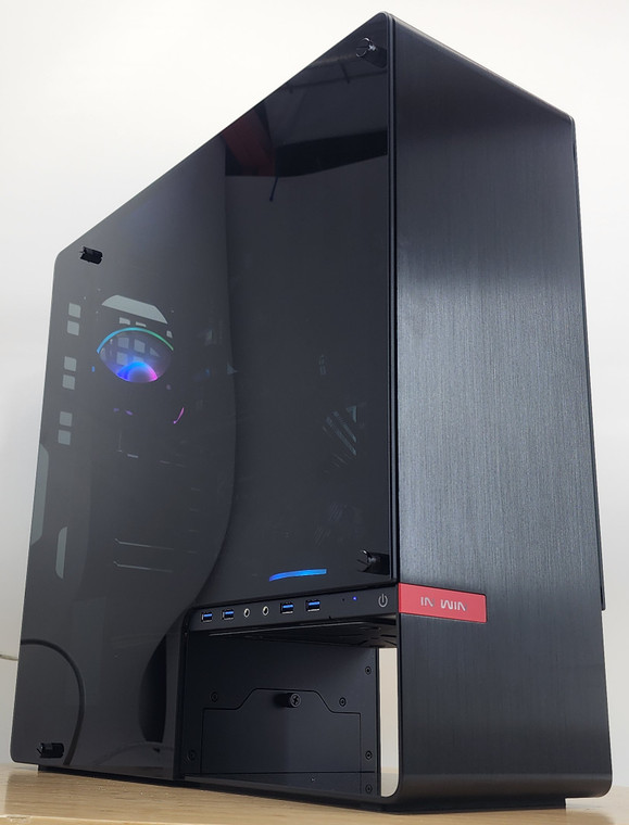 Gaming PC Ryzen 5 5500 8GB RAM 500GB SSD RX 6400 4GB Windows 11 Computer
