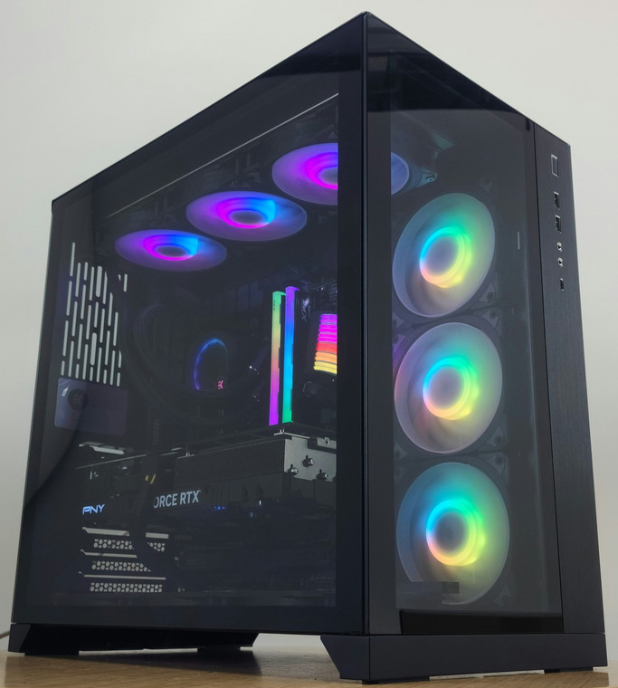 Gaming PC Ryzen 9 9950X3D 32GB RAM 2TB SSD RTX 4070 Ti SUPER 16GB Win11 Computer