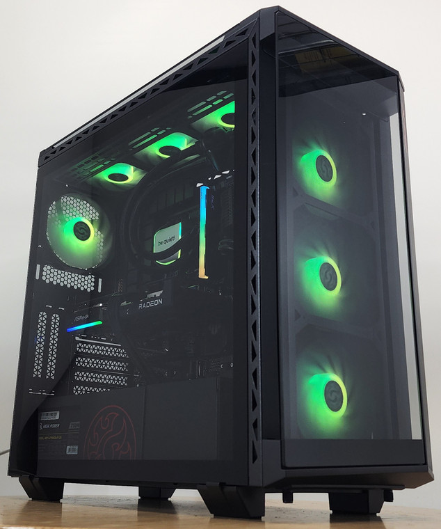 Gaming PC Ryzen 7 7800X3D 16GB RAM 1TB SSD RX 9060 XT 16GB Windows 11 Computer