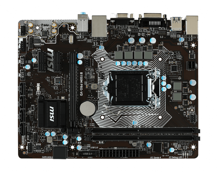 MSI B150M PRO-VD Intel B150 1151 LGA MicroATX Desktop Motherboard A Reconditioned