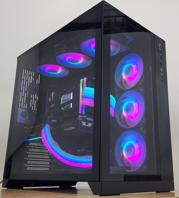 Gaming PC Ryzen 7 7800X3D 32GB RAM 1TB SSD RX 9070 16GB Windows 11 Computer