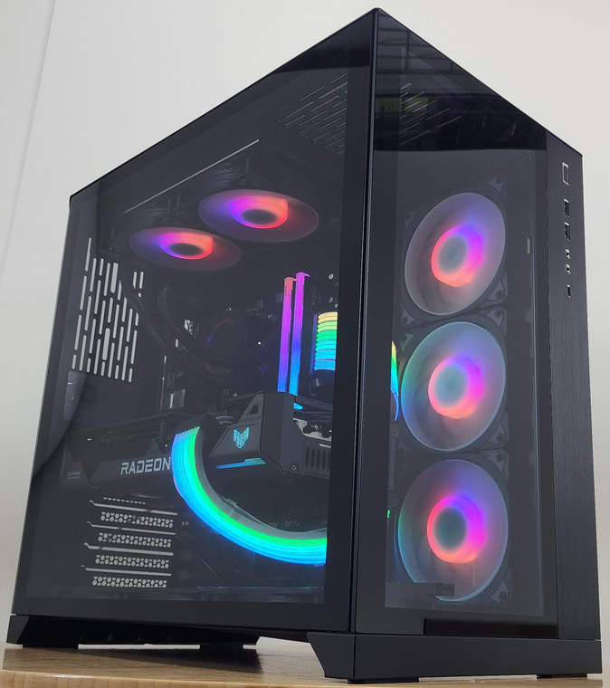 Gaming PC Ryzen 7 7800X3D 32GB RAM 1TB SSD RX 7800 XT 16GB Win11 Computer