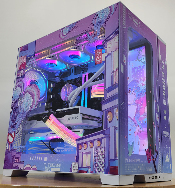 Gaming PC Ryzen 7 9700X 32GB RAM 1TB SSD RX 9060 XT 16GB Windows 11 Computer
