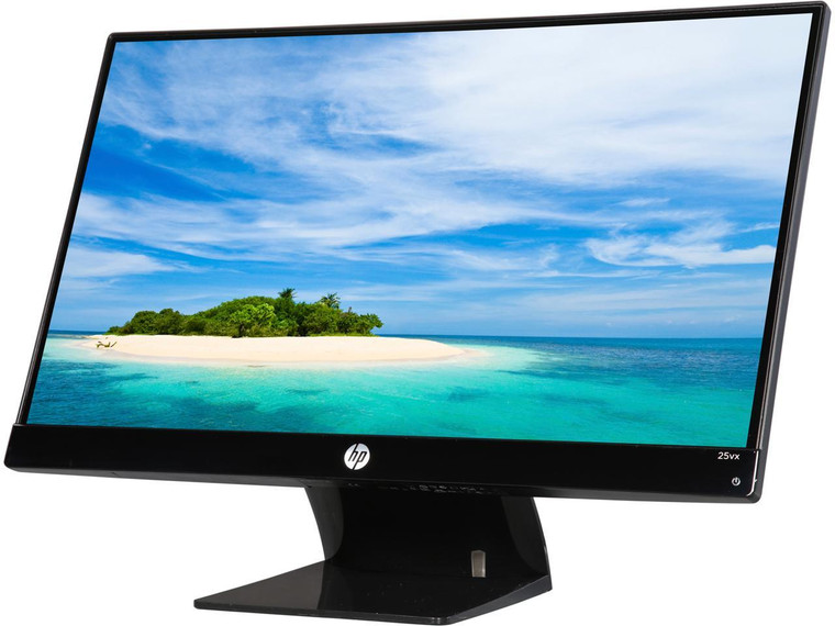 HP 25vx M6V68AA 25" IPS LED 1080p 1920x1080 60hz 7ms 25vx Monitor Class A Reconditioned