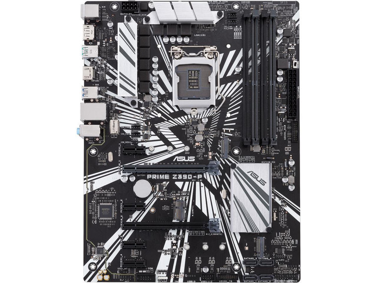 ASUS PRIME Z390-P Intel Z390 1151 LGA ATX M.2 Desktop Motherboard B Reconditioned