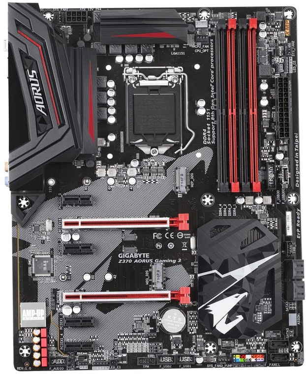 Gigabyte Z370 AORUS Gaming 3 Intel Z370 1151 LGA ATX M.2 Desktop Motherboard A Reconditioned