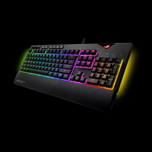 ASUS ROG Strix Flare Cherry MX Silent Red Switch RGB Mechanical Gaming Keyboard Reconditioned