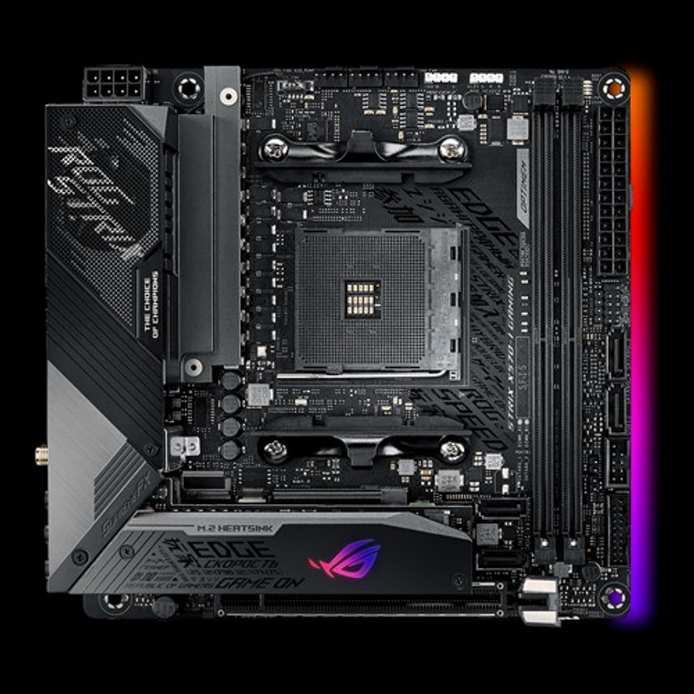 ASUS ROG STRIX X570-I GAMING AMD AM4 Mini-ITX M.2 Desktop Motherboard A