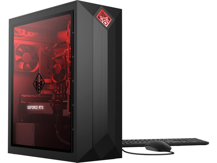 HP Omen 875 Obelisk i5-9600K 16GB 512GB 1TB RTX 2060 6GB Windows 10 Desktop PC Reconditioned