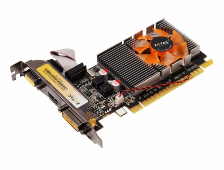 Zotac Geforce GT 610 1GB Low Profile GDDR3 ZT-60607-10L Video Card GPU Reconditioned