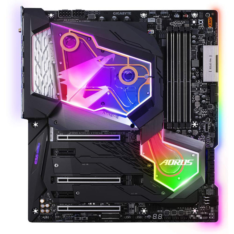 Gigabyte Z390 AORUS XTREME WATERFORCE Intel Z390 1151 LGA ATX M.2 Desktop Motherboard A Reconditioned