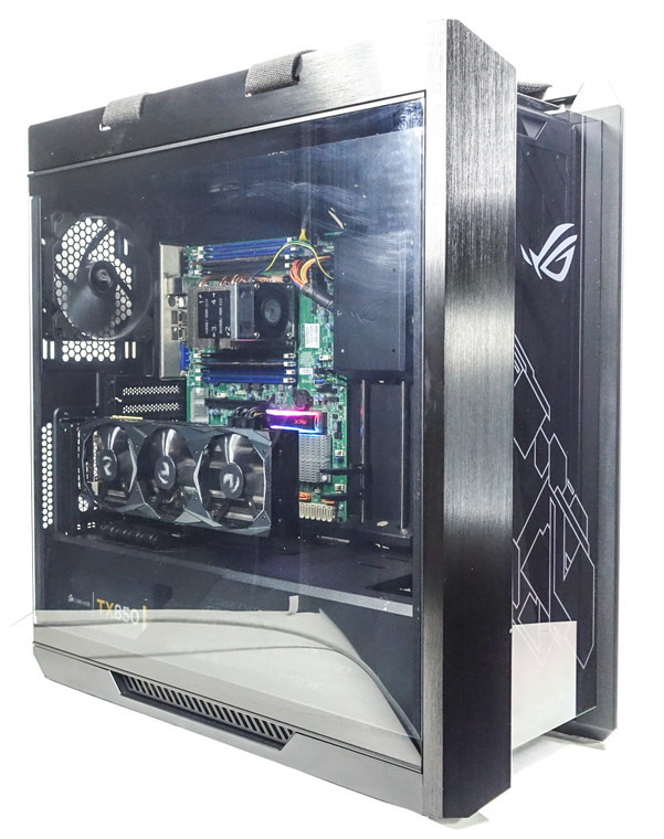 Custom Gaming PC Computer Platinum 8170M 64GB RAM 1TB NVME M.2 RTX 2080Ti 11GB ASUS Helios Black Reconditioned