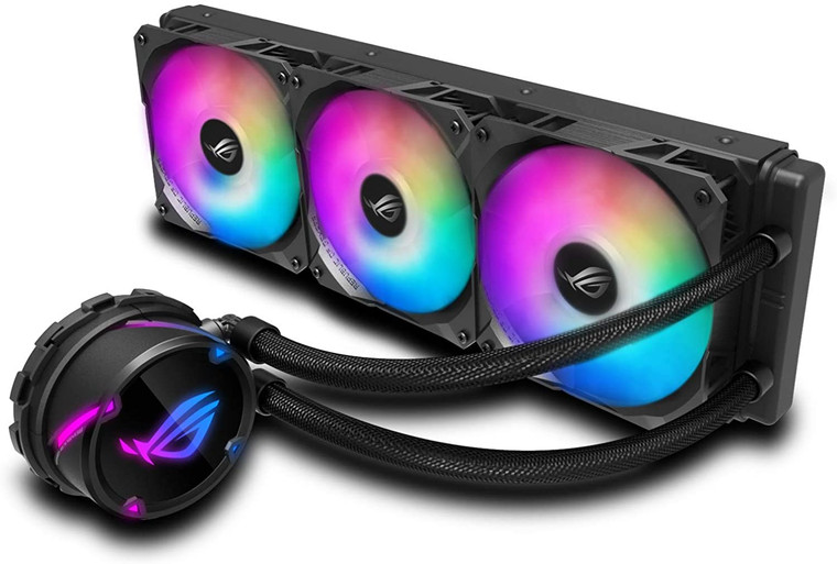 ASUS ROG Strix LC 360 RGB 3x120mm ARGB Fans AIO Liquid CPU Cooler 360mm Radiator Reconditioned