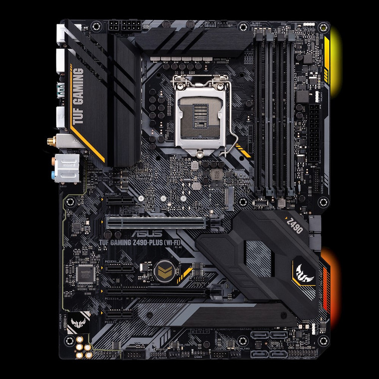 ASUS TUF GAMING Z490-PLUS (WI-FI) Z490 1200 LGA ATX M.2 Desktop Motherboard A Reconditioned