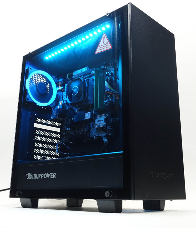 iBUYPOWER ARC502108A Ryzen 3 3200G 16GB 240GB SSD 1TB HDD Windows 10 Desktop PC Reconditioned