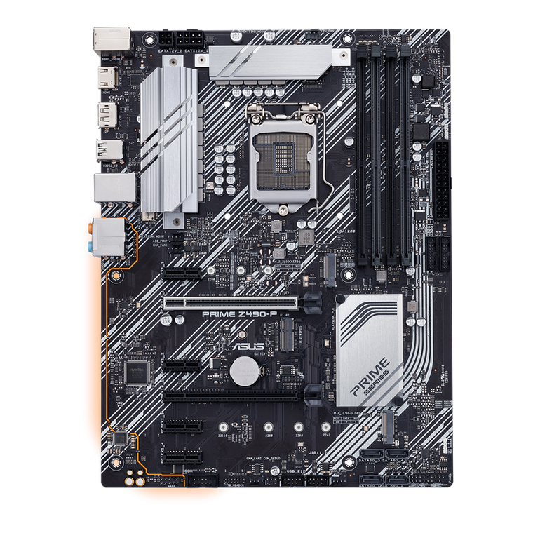 ASUS PRIME Z490-P Intel Z490 1200 LGA ATX M.2 Desktop Motherboard A Reconditioned