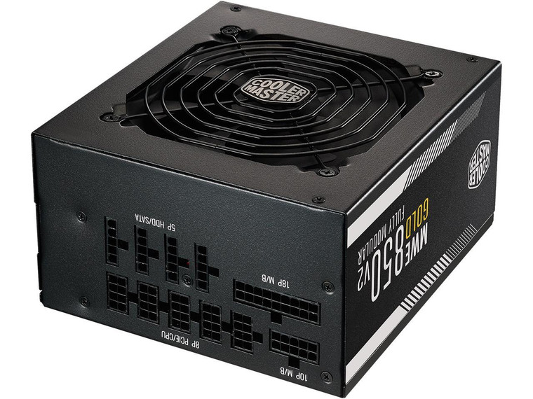 Cooler Master MWE Gold 850 V2 Fully Modular 850W 80+ Gold Power Supply PSU Reconditioned