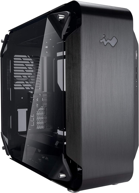 InWin IW-CS-925 BLK ATX Full Tower Tempered Glass Desktop Computer Case New