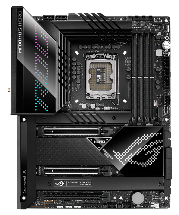 ASUS ROG MAXIMUS Z690 HERO DDR5 Intel Z690 1700 LGA ATX Desktop Motherboard A Reconditioned