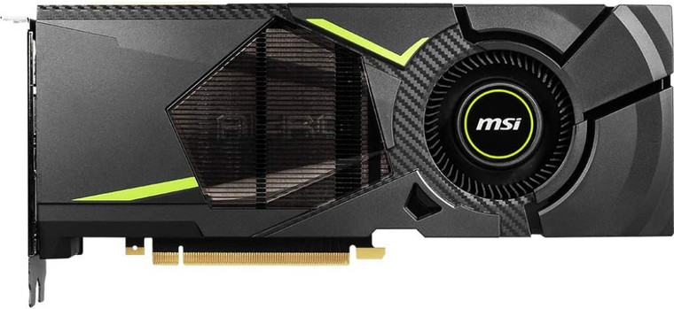 MSI GeForce RTX 2080 8GB AERO GDDR6 RTX 2080 AERO 8G Video Graphics Card GPU