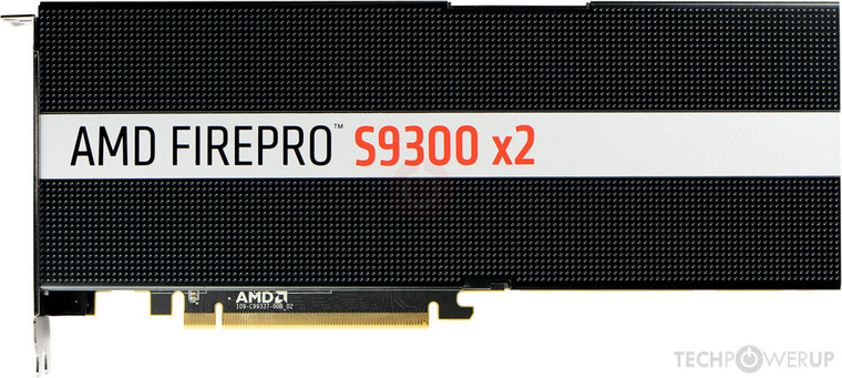 AMD FirePro S9300 X2 8GB HBM FirePro S9300 X2 Video Graphics Card GPU