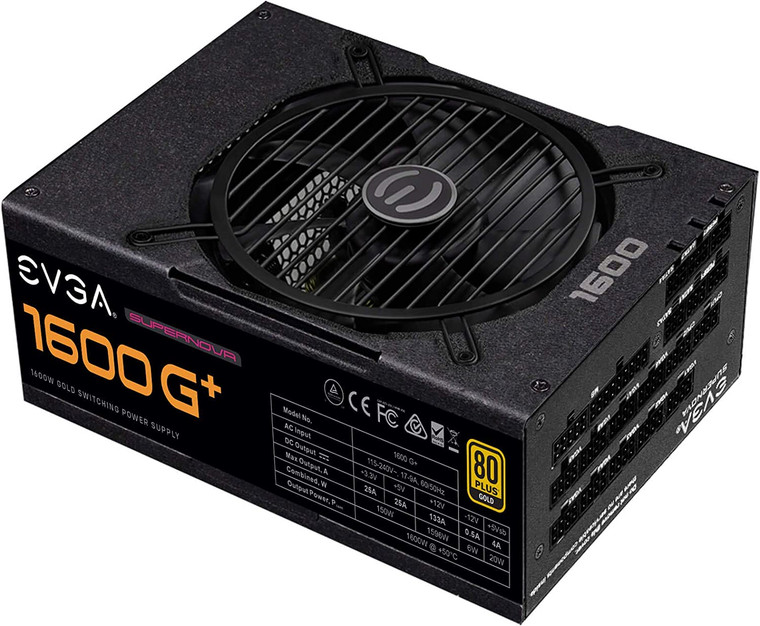 EVGA Supernova 1600 G+ 80+ Gold 1600W Fully Modular Power Supply PSU