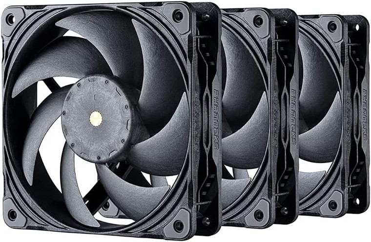 Phanteks PH-F120T30_BG_3P T30-120 Premium high-Performance Fan Triple-Pack