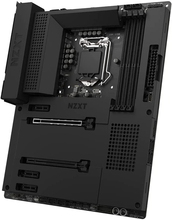NZXT Z590 Black Intel Z590 1200 LGA ATX M.2 Desktop Motherboard A Reconditioned