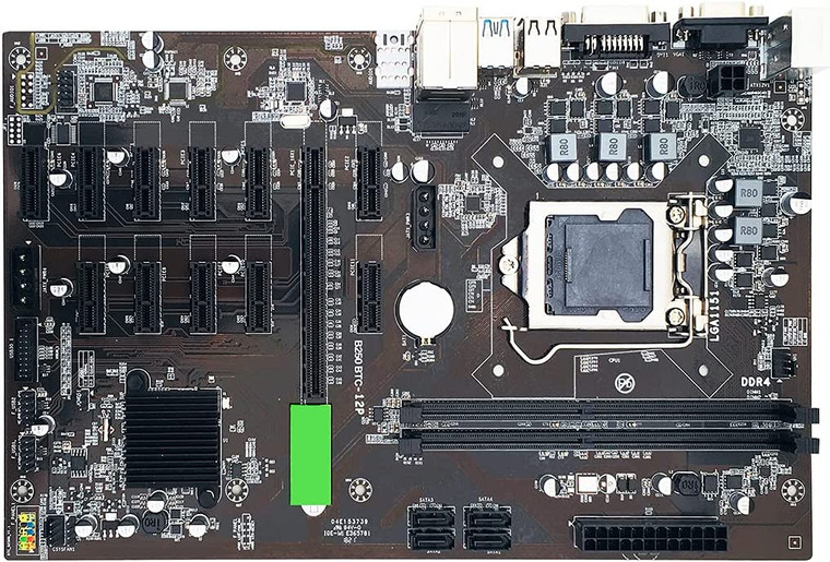 Techinal B250 BTC-12P Intel Intel B250 LGA ATX Desktop Motherboard B Reconditioned