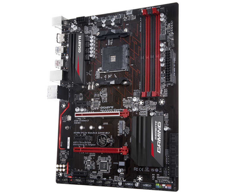 Gigabyte GA-AX370-GAMING AMD Socket X370 AM4 ATX M.2 Desktop Motherboard A Reconditioned