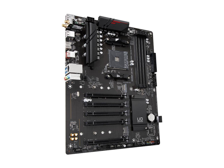 Gigabyte B550 UD AC Socket AM4 AMD B550 ATX M.2 Desktop Motherboard B